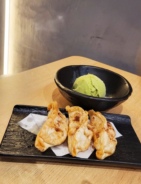 10€ GYOZAS AUX POMMES X 3